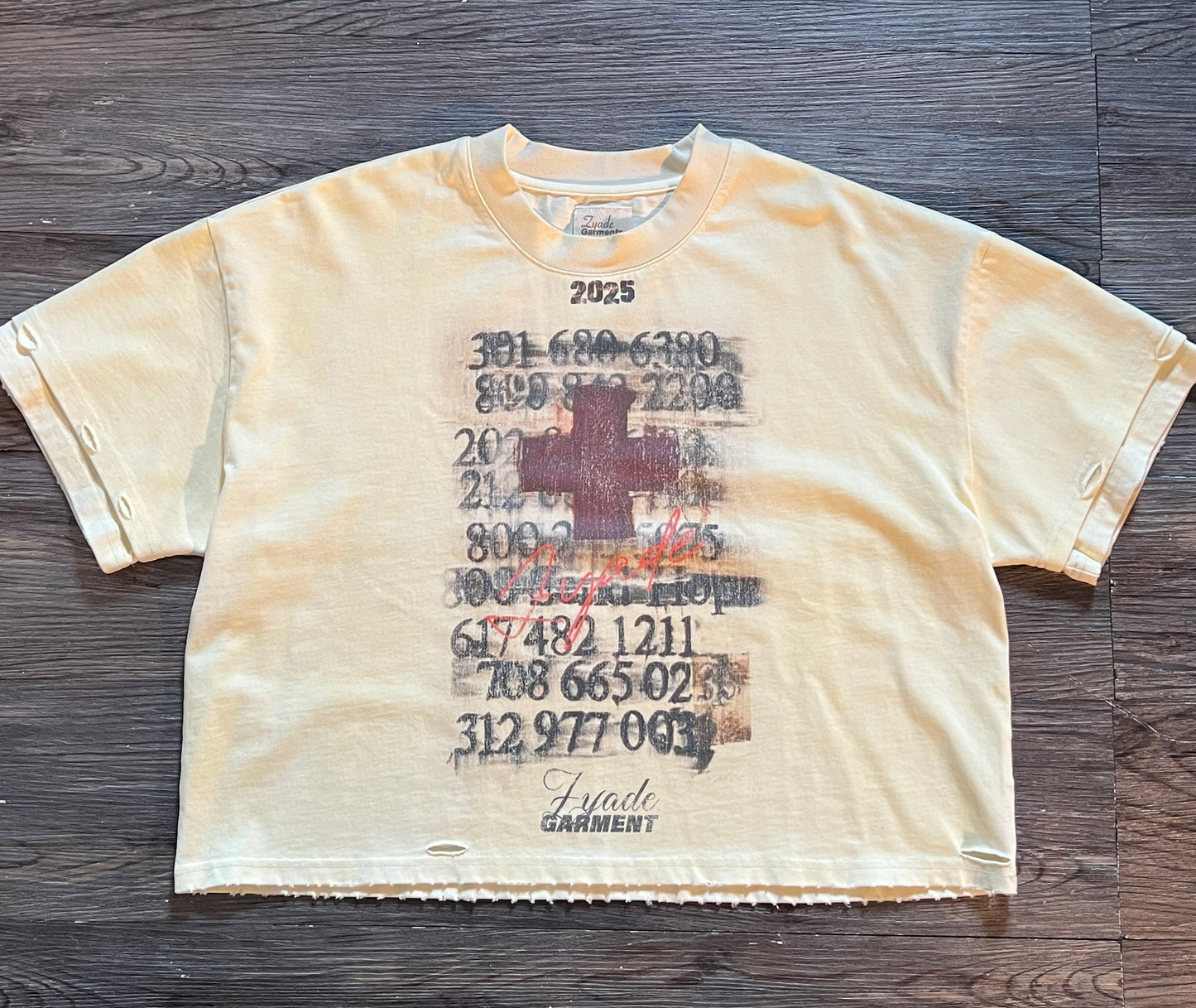 ZYADE GARMENTS VINTAGE BOXY TEES